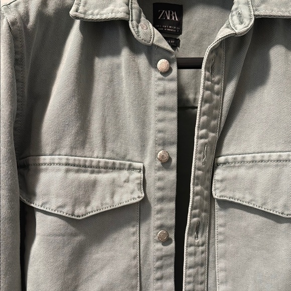 Zara Men's Mint Lightweight Jacket - Picture 4 of 5